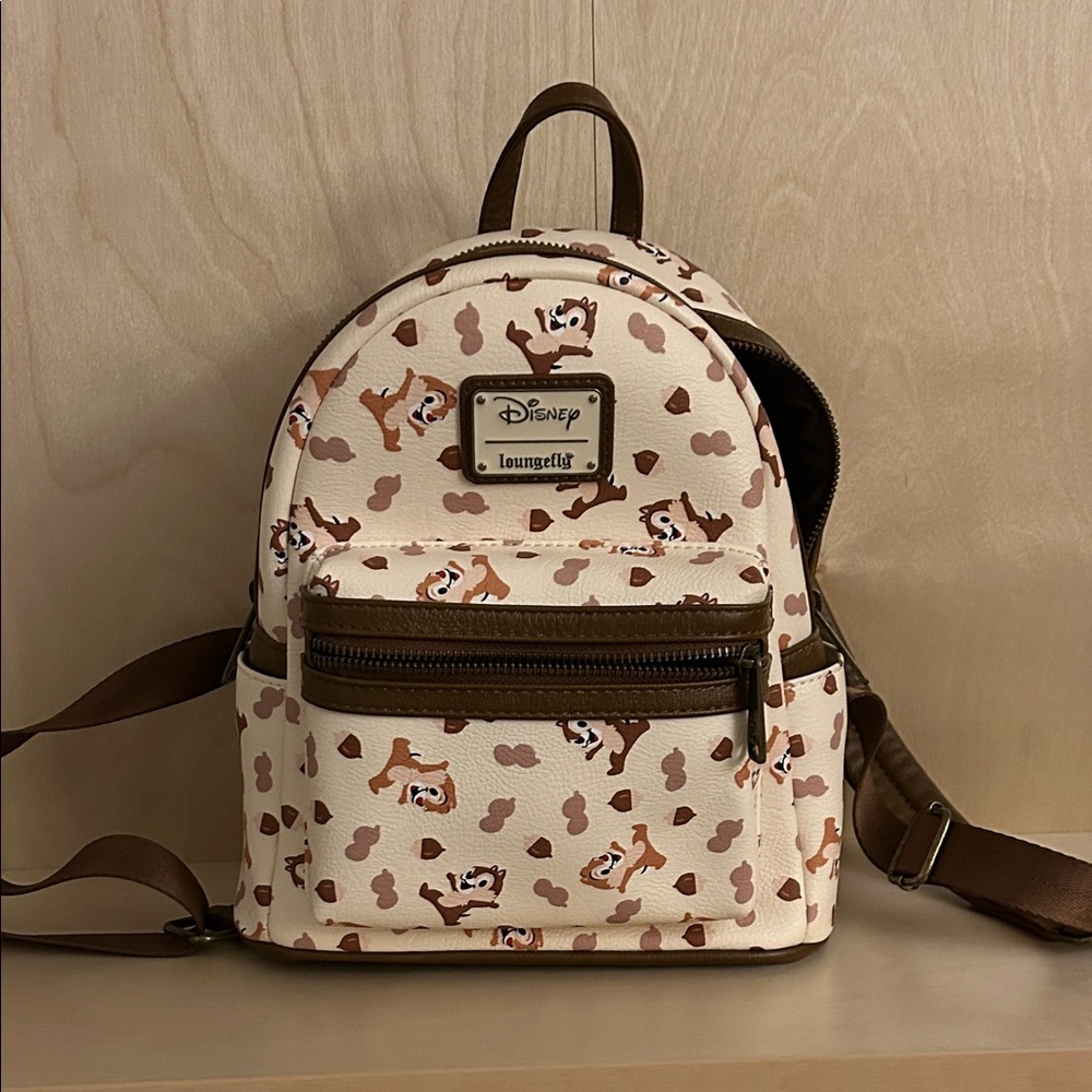 Disney Loungefly Chip and Dale Mini Backpack